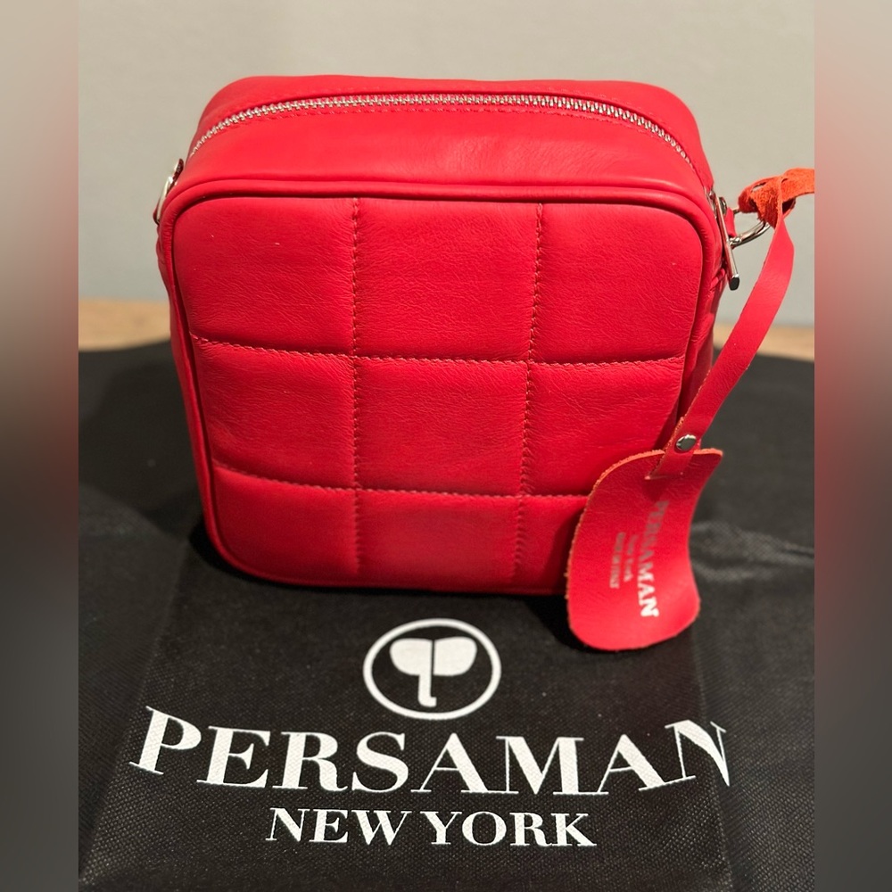 🔥🔥🔥 Persaman New York Alison 62 Crossbody Bag Red